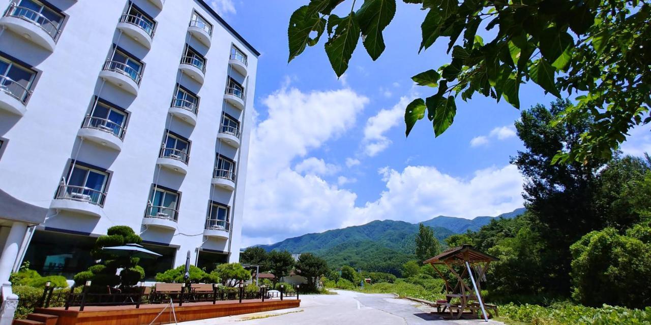 Namwon Hotel Bagian luar foto